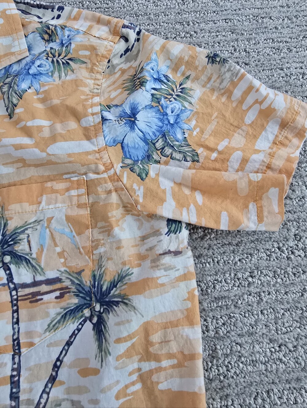 🎰Tori Richard Vintage Tropical Hawaiian Camp Shirt Msrp $128 - Picture 4 of 7
